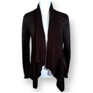 JESSICA SIMPSON BLACK FAUX SUEDE JACKET SZ.M EUC.